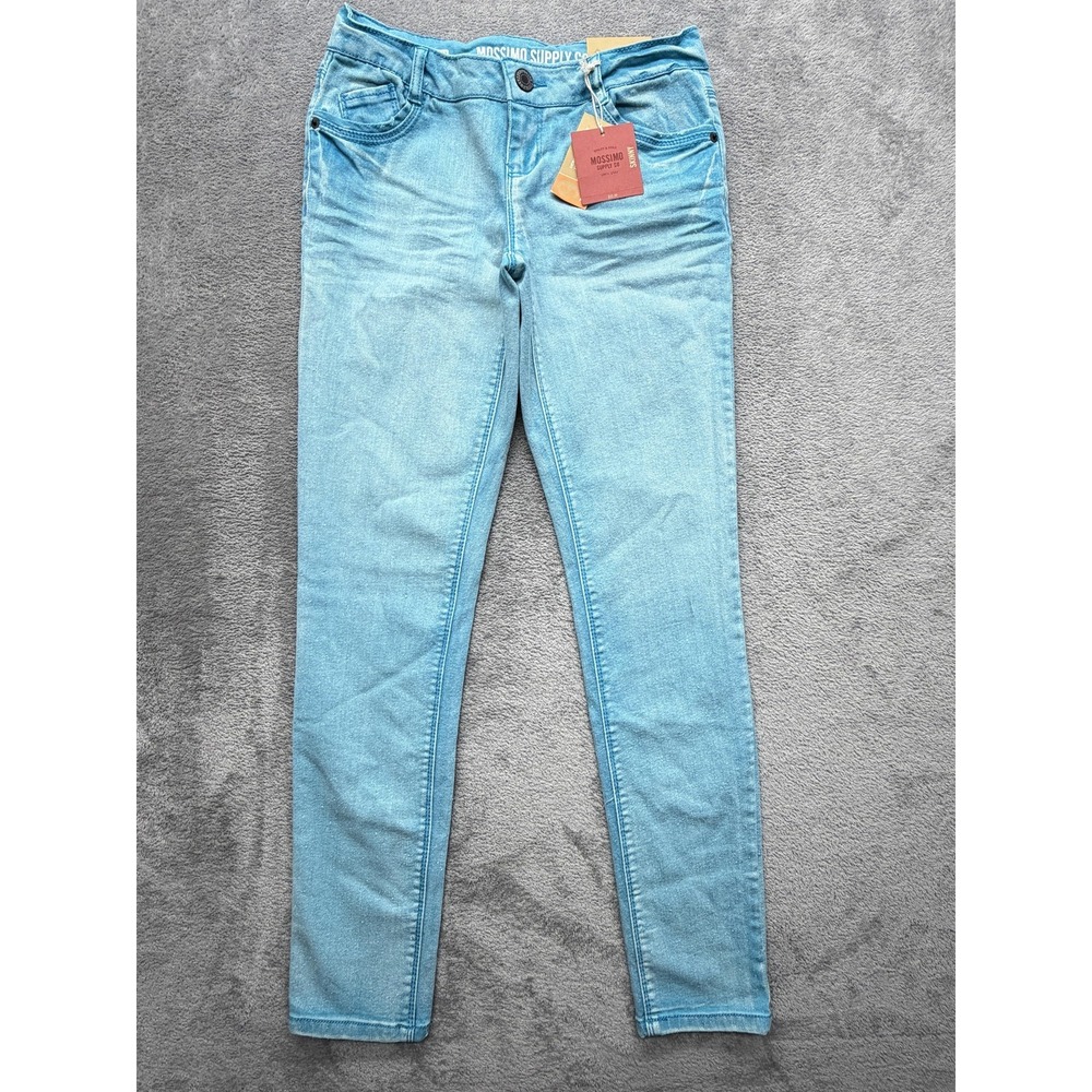 Mossimo Supply Co. Jeans Womens Size 5 Blue Light Wash Skinny Low Rise